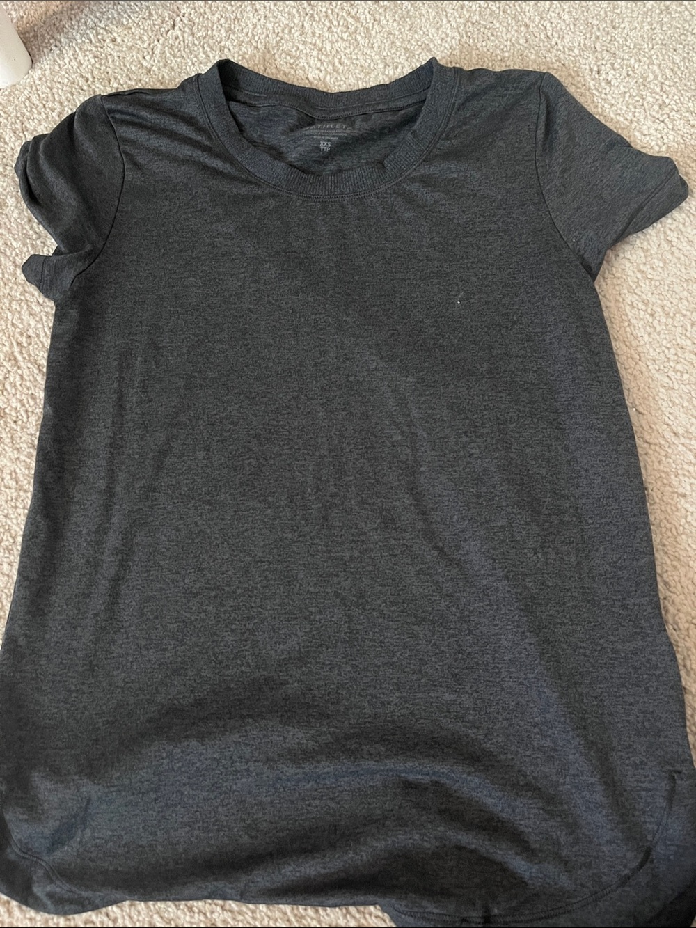 Athleta Classic Women's Crewneck Tee - Dark Charcoal